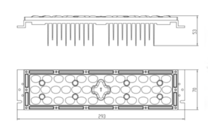 Industrial lighting led modular