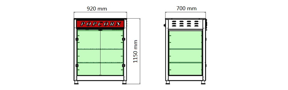 Cornditioner Cabinet