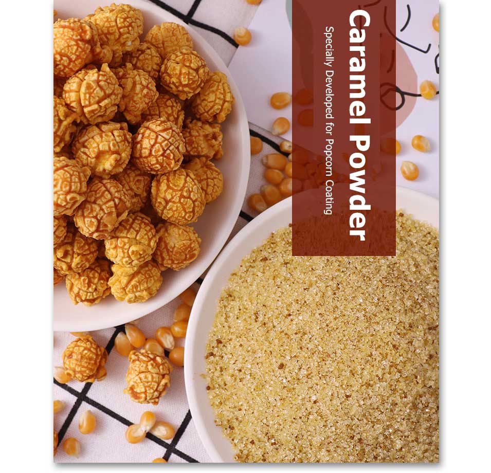 Details of caramel powder