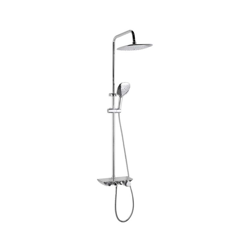 rain shower head with handheld shower