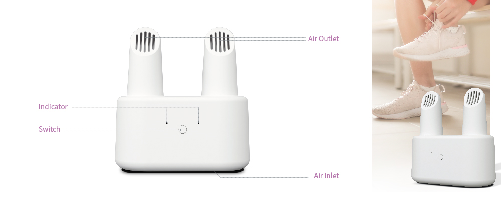 Portable Shoe Dryer Sterilizer