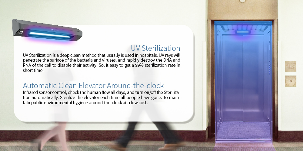 Elevator UV Air Purifier Elevator UV Air Purifier