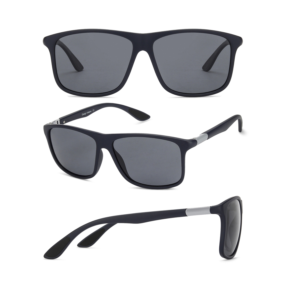 Rectangle classic plastic sunglasses