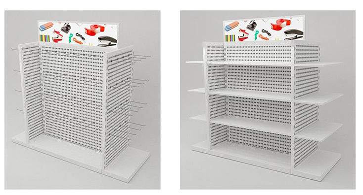pegboard storage gondola display pegboard storage gondola display