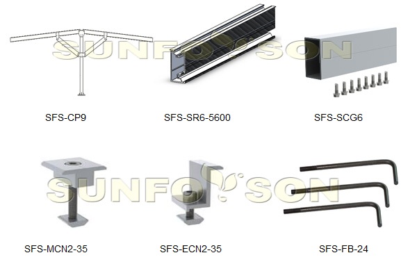 solar carport mounting system 