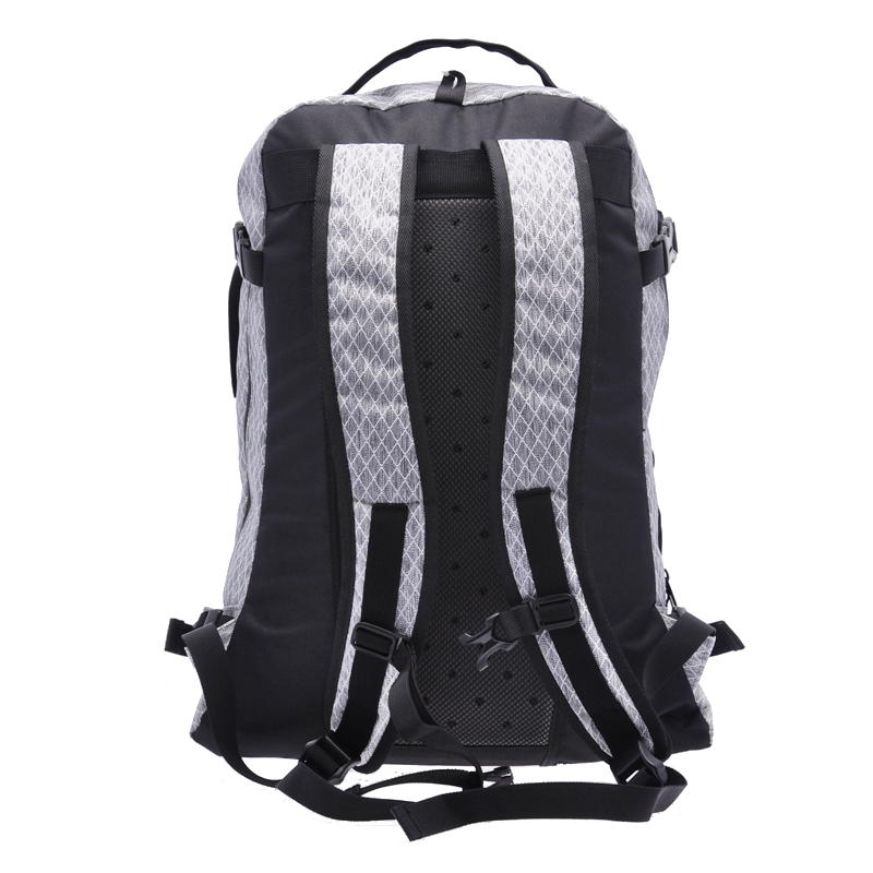 Grey sporty urban backpack