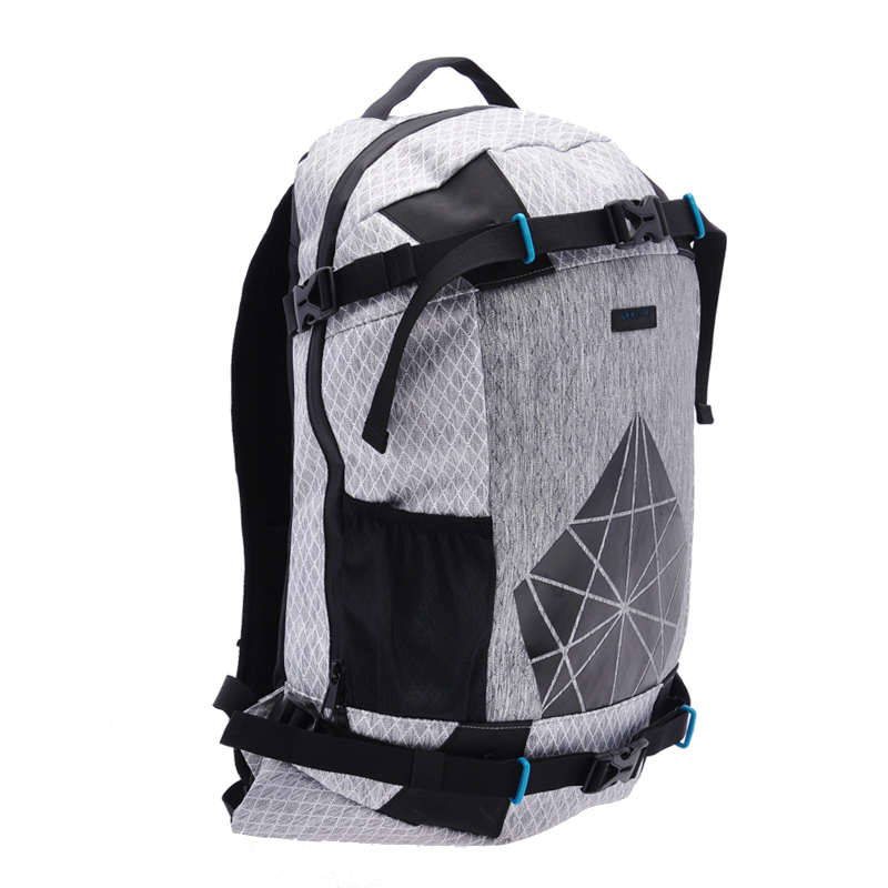 Grey sporty urban backpack
