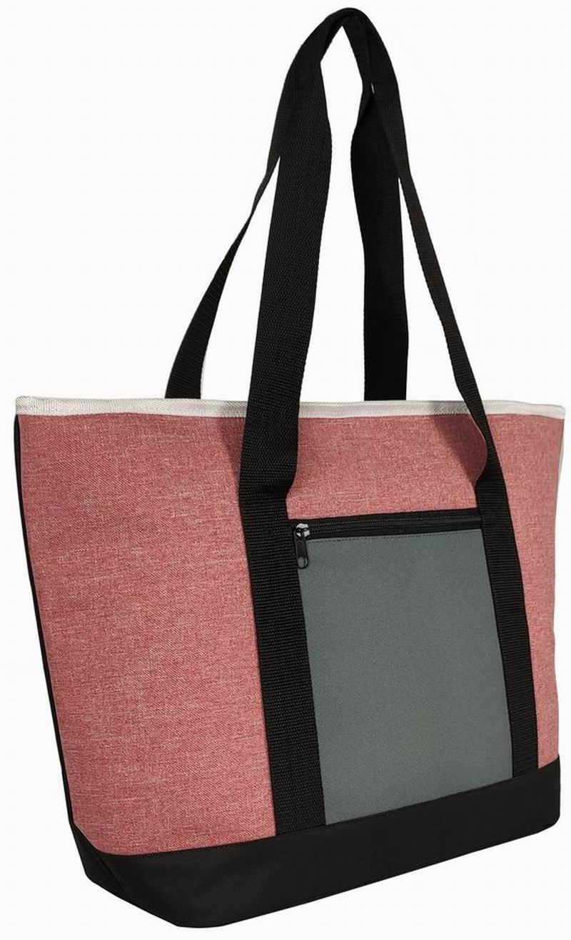 Insulated cooler tote bag