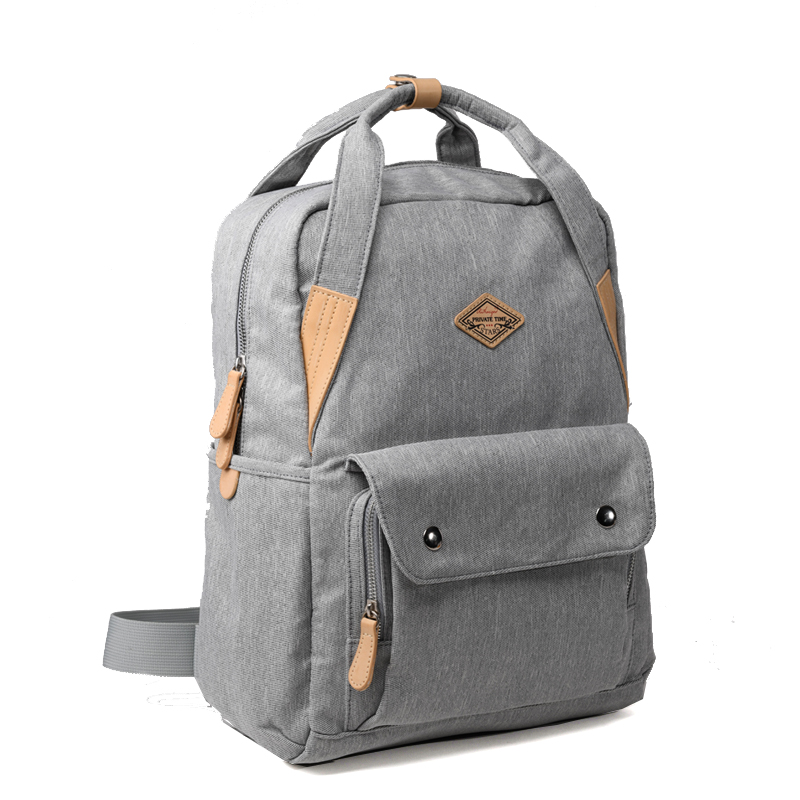 grey lightweight city backpack grey lightweight city backpack