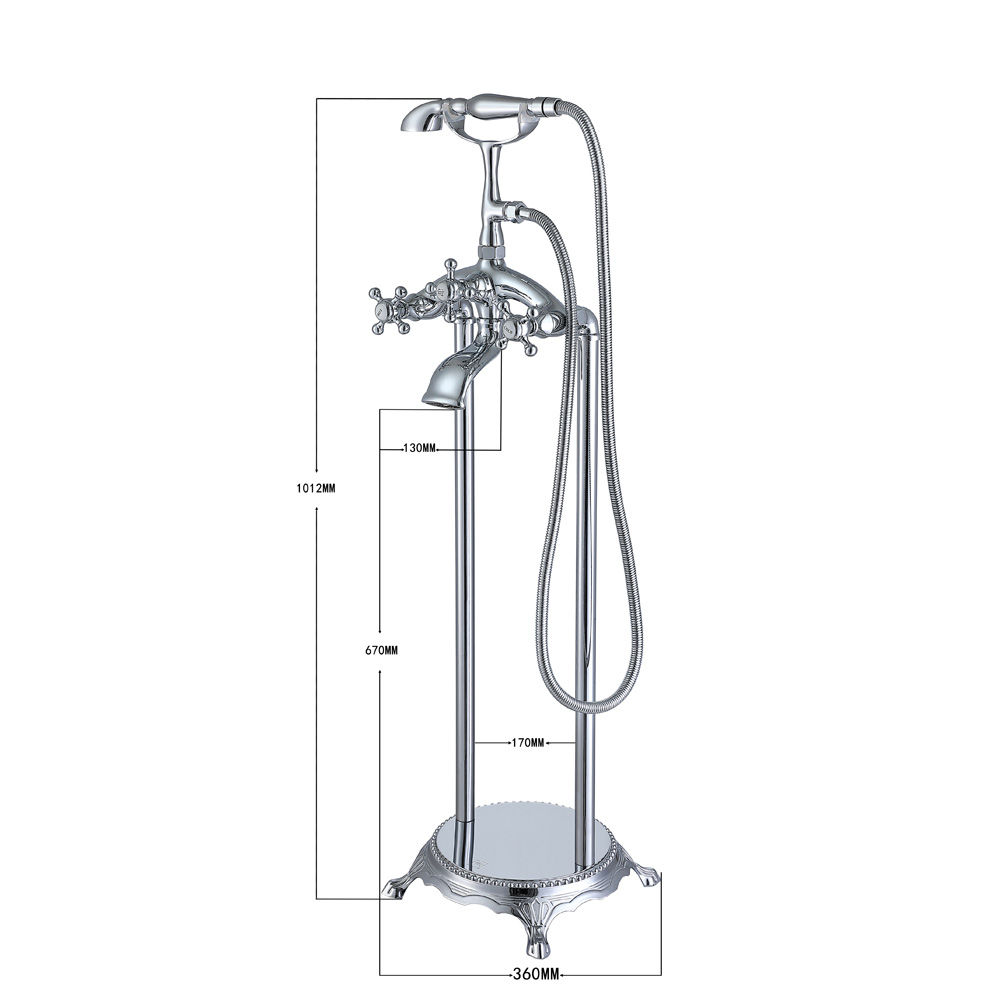 Bathtub mixer