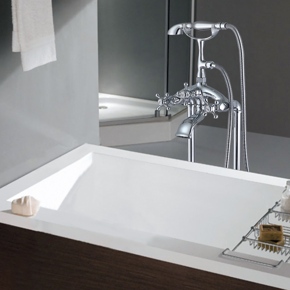 freestanding bathtub taps