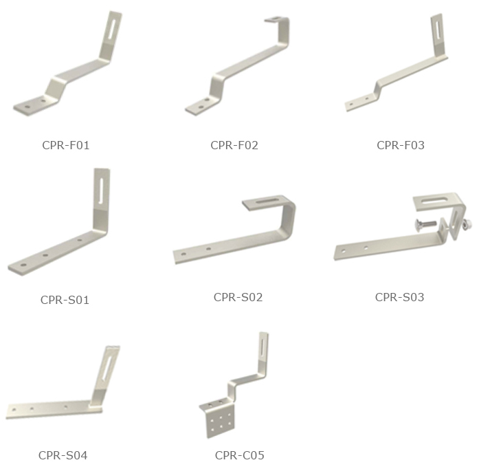 photovoltaic tile roof hook