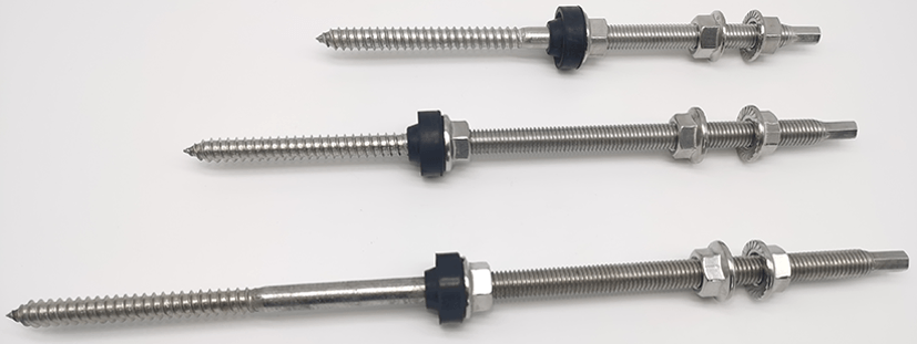 Stainless steel double-end stud bolt
