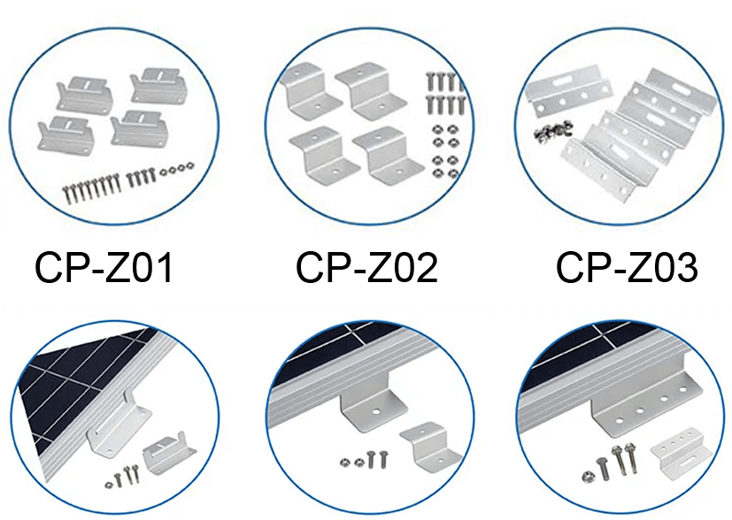 Z-shape home solar power system racking mount Z-shape home solar power system racking mount