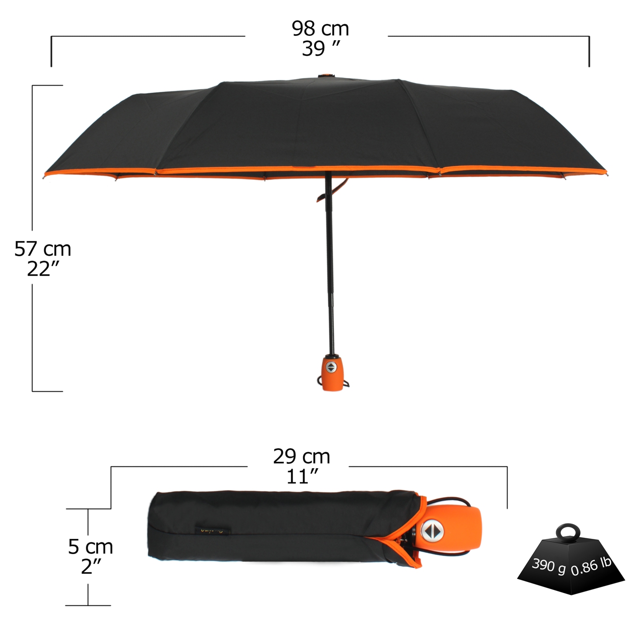 auto closing umbrella