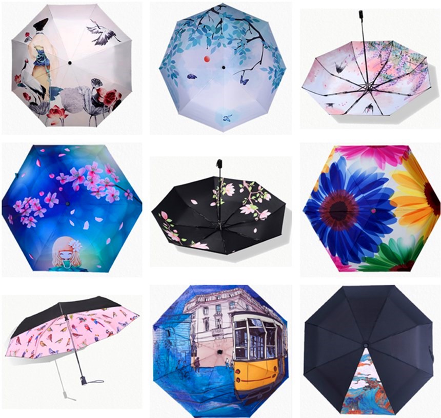 custom print umbrella