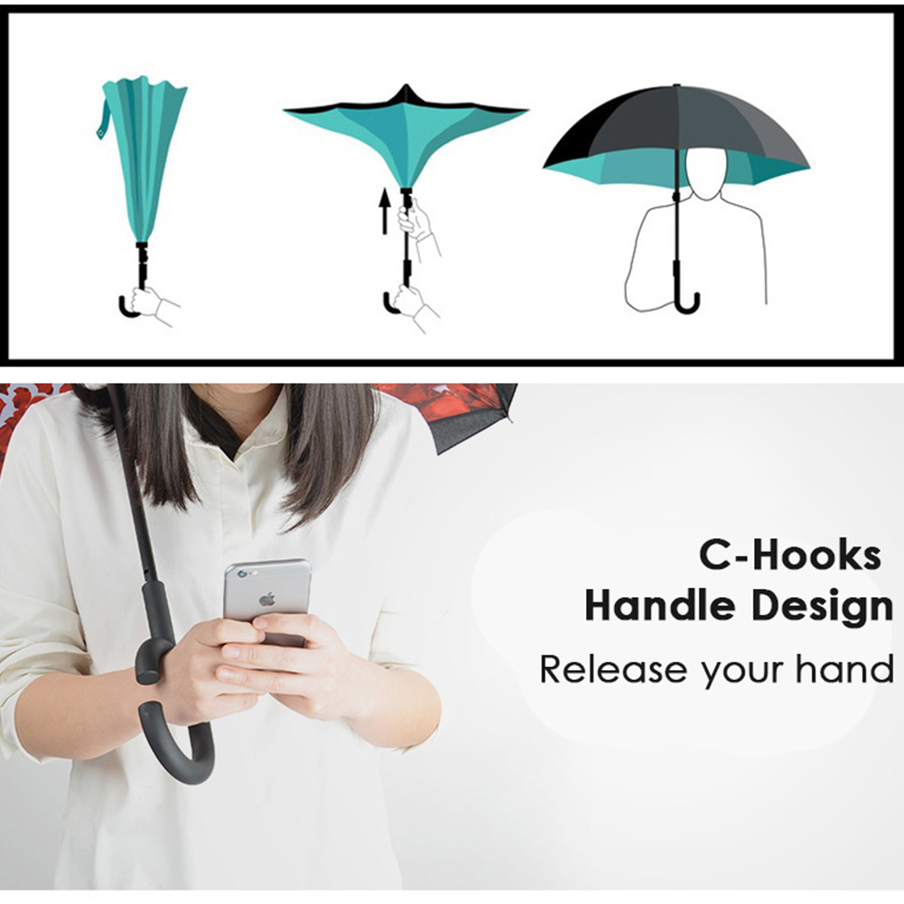 Waterproof Inverted Umbrella Waterproof Inverted Umbrella