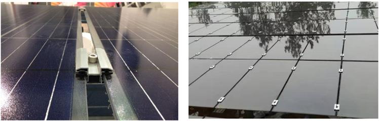 Thin Film Solar panel Middle Clamp Thin Film Solar panel Middle Clamp