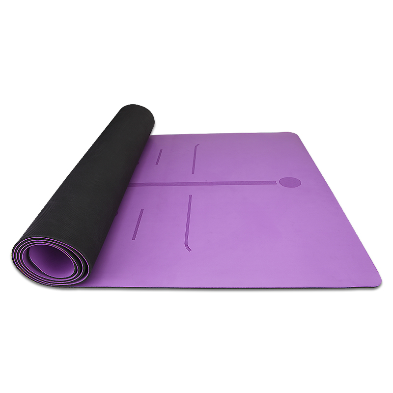 Buy Wholesale China High Quality Pu Rubber Yoga Mat Gym Fitness Mats For  Men & Women Foldable Travel Yoga Mats & Yoga Mats at USD 9.1