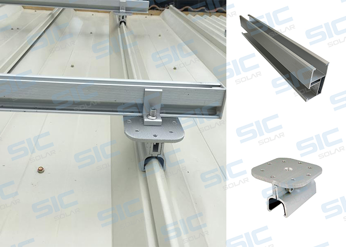 Non-penetrate tin clamps system Non-penetrate tin clamps system