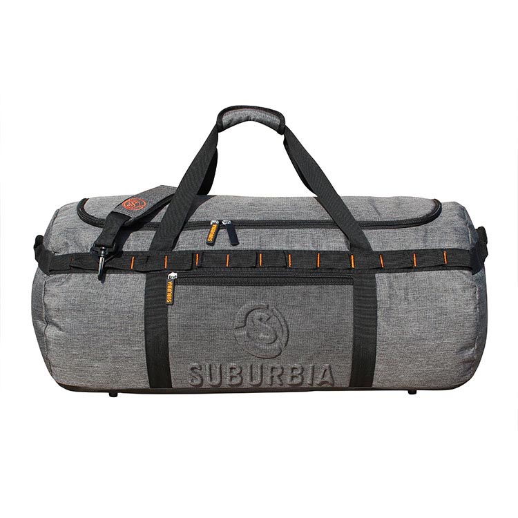 Custom duffel bag