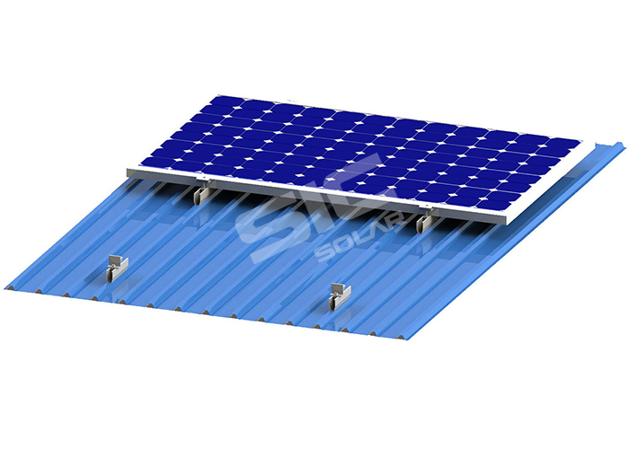 Minirail system for solar panel mount Minirail system for solar panel mount