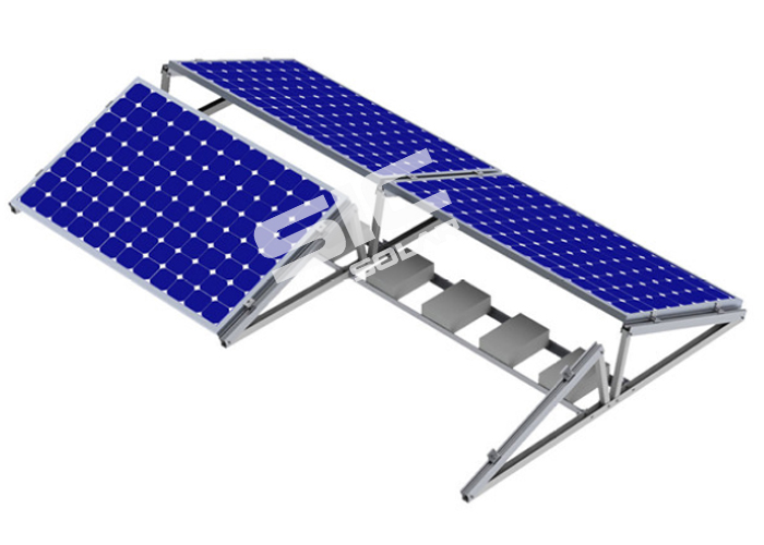 East-West PV ballast system East-West PV ballast system