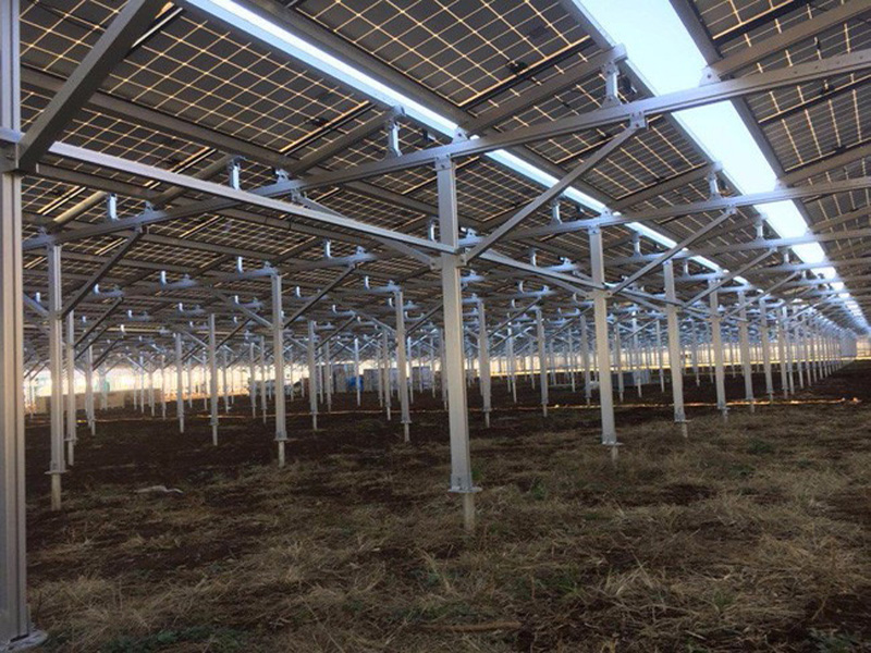 Agricultural Greenhouses mounting system Agricultural Greenhouses mounting system