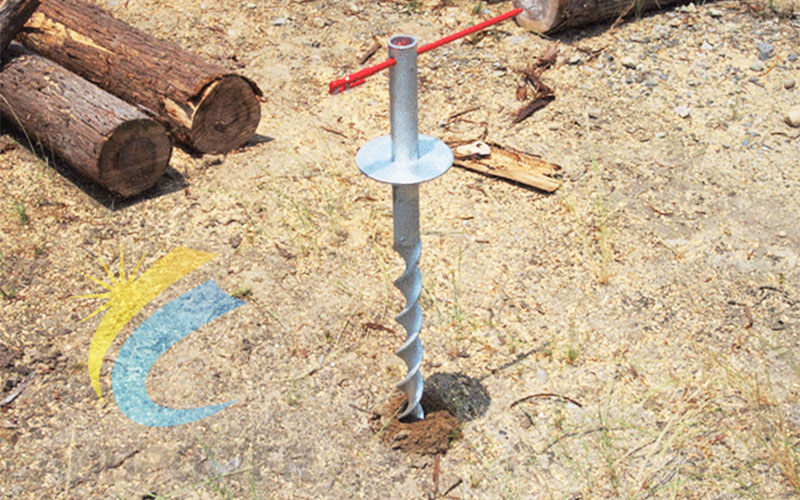 twist ground screw twist ground screw