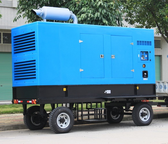 400kw diesel generator set 500kva trailer power generator set