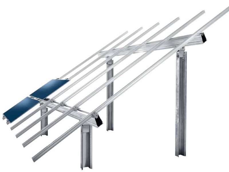S pile ground mounting rack S pile ground mounting rack