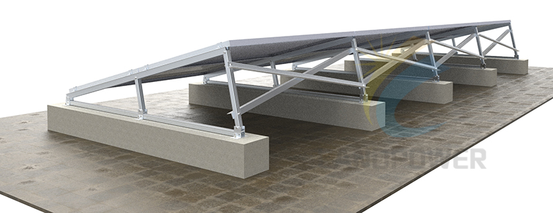 solar panel flat roof mounting frame solar panel flat roof mounting frame
