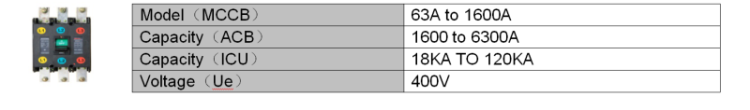 MCCB 1000A For DG Genset