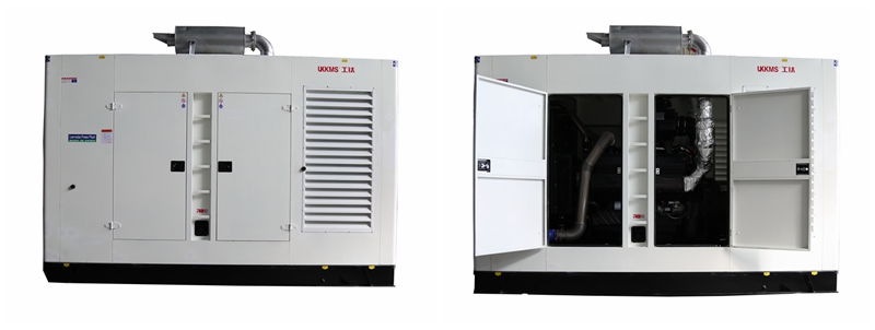 50kw soundproof UKKMS genset 50kw soundproof UKKMS genset