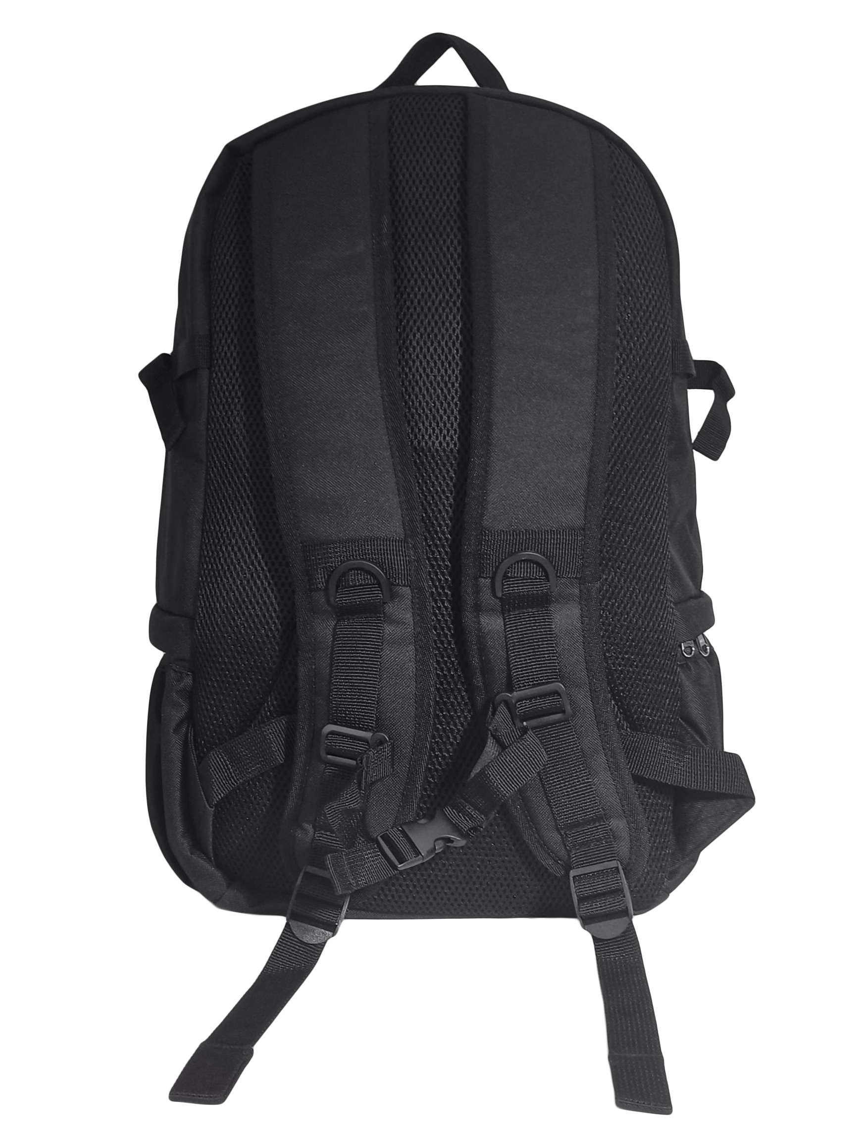 black polyester Backpack