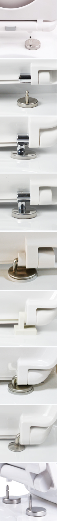 Toilet Seat Hinges Soft Close