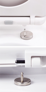 Toilet Seat Hinges for Slim Toilet Lids