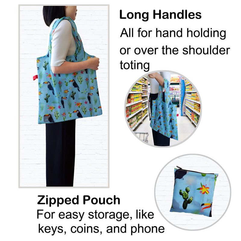 Large Cute Groceries Totes Bags