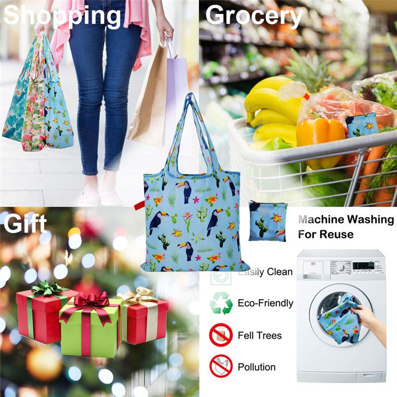 Fabric Large Cute Groceries Totes Bags