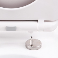 Slim Toilet Seat Hinge Quick Release