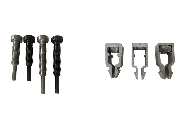 Customized bolt and clip for solar clamps Customized bolt and clip for solar clamps