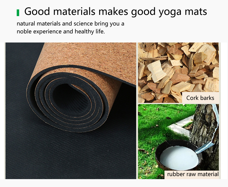 custom cork yoga mat